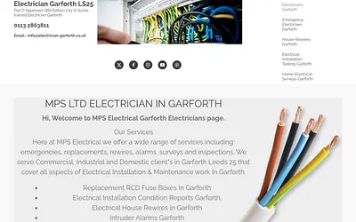 electrician-garforth.co.uk snapshot