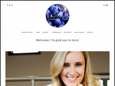nutritionwithmegan.com snapshot