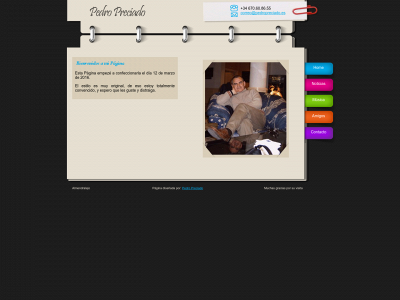 pedropreciado.es snapshot