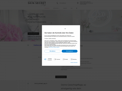 skin-secret-beauty.de snapshot