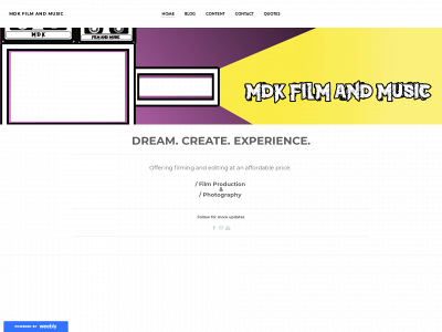 mdkfilmmusic.weebly.com snapshot