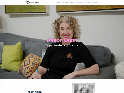 alisondunn.com.au snapshot