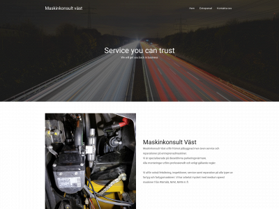 maskinkonsultvast.se snapshot