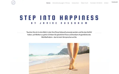 stepintohappyfeet.ch snapshot