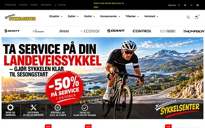 sykkelsenter.no snapshot