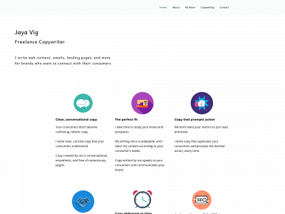 jayavigwriter.com snapshot