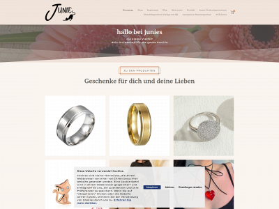 junies.ch snapshot