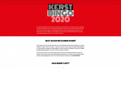 kerstbingo2020.be snapshot