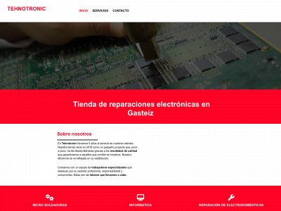 www.tehnotronic.es snapshot