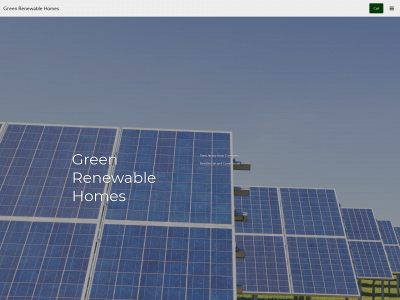 greenrenewablehomes.org snapshot