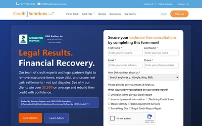 credit1solutions.com snapshot