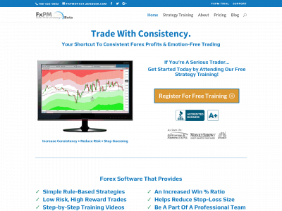 fxpmsoftware.com snapshot