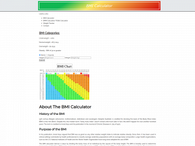 bmicalculator.website snapshot