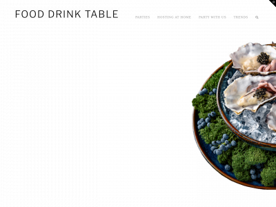 fooddrinktable.com snapshot