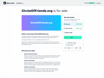 circleoffriendselkhorn.org snapshot