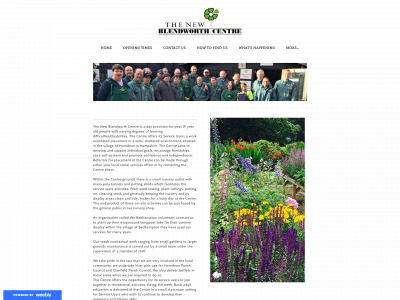 www.thenewblendworthcentre.com snapshot