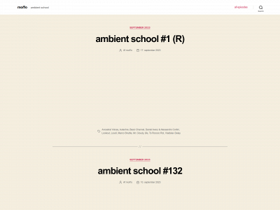 ambientschool.com snapshot