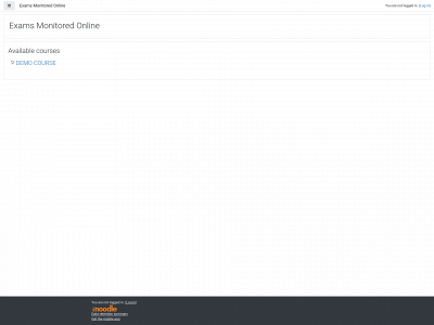 examsmonitored.online snapshot