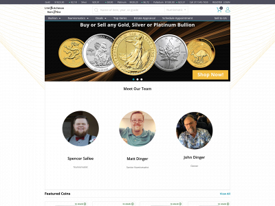 lostdutchmanrarecoins.com snapshot