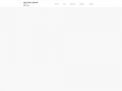 matthieulienart.fr snapshot