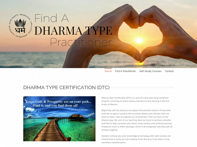 dharmatypes.com snapshot
