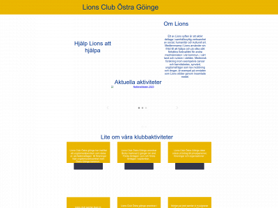 lionsclub-ostragoinge.nu snapshot