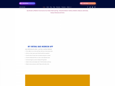thezoomtorah.com snapshot
