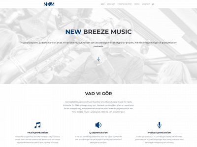 newbreezemusic.com snapshot