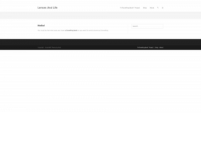lensesandlife.com snapshot