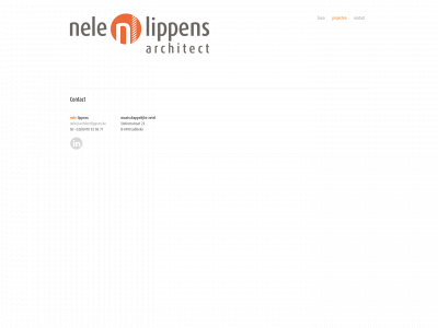 architectlippens.be snapshot
