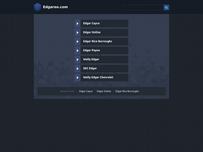 edgareo.com snapshot