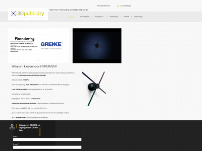 3dpublicity.be snapshot