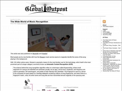 theglobaloutpost.com snapshot