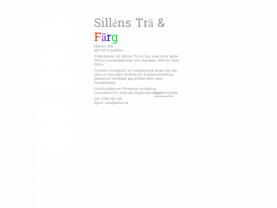 sillen.se snapshot