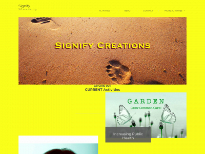 signifycreations.com snapshot