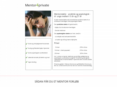 mentor4private.dk snapshot