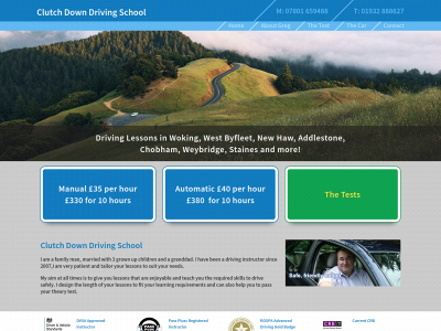 clutchdowndrivingschool.co.uk snapshot