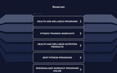 fitzad.net snapshot