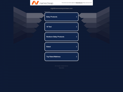 nighttimemommyreviews.com snapshot