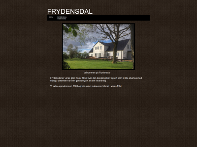frydensdal.dk snapshot
