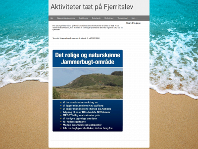 aktiviteterfjerritslev.dk snapshot