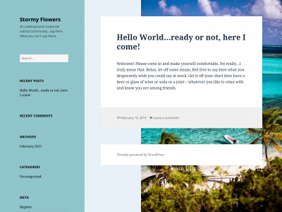 stormyflowers.com snapshot