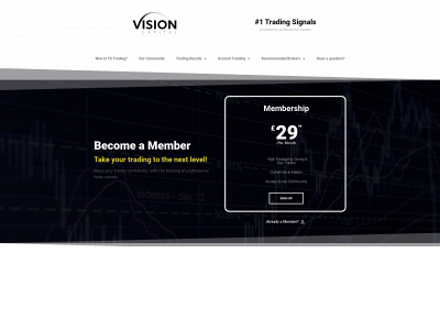 visioncap.co.uk snapshot