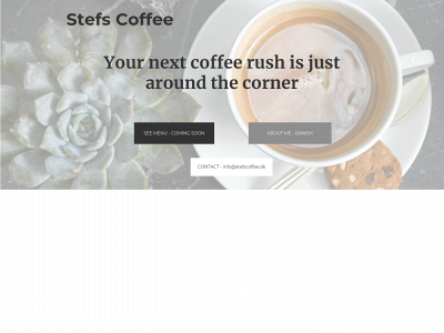 stefscoffee.dk snapshot