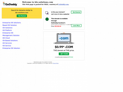 kle-solutions.com snapshot