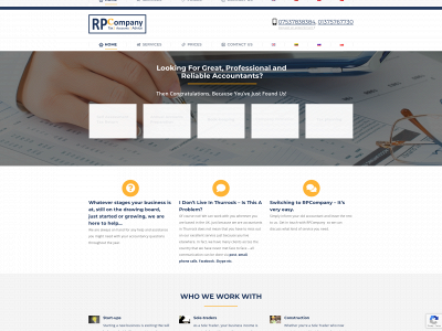rpcompany.co.uk snapshot