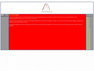 dietz-web.nl snapshot