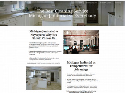 www.michiganjanitorial.com snapshot