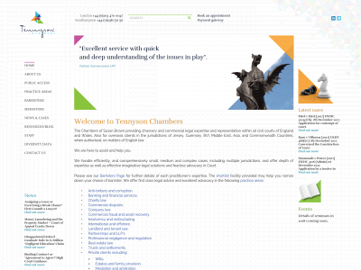 tennysonchambers.com snapshot