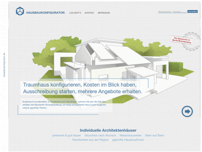 hausbaukonfigurator.de snapshot